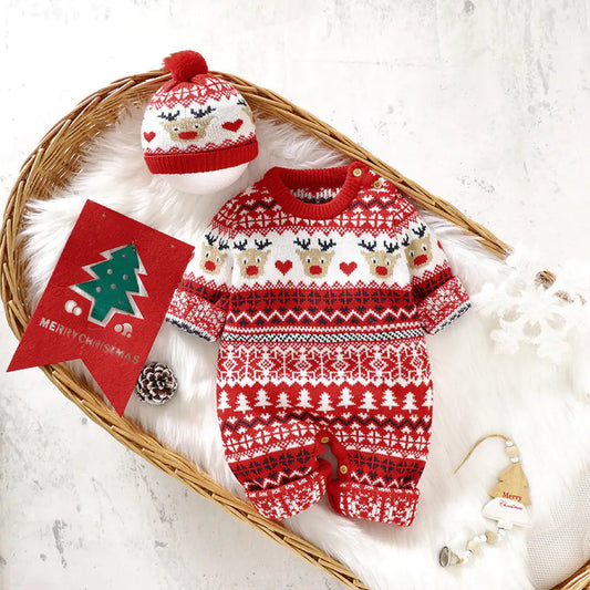 Newborn Christmas Romper