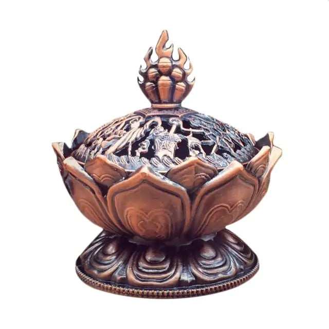 Lotus Flower Incense Burner - The Snow Owls