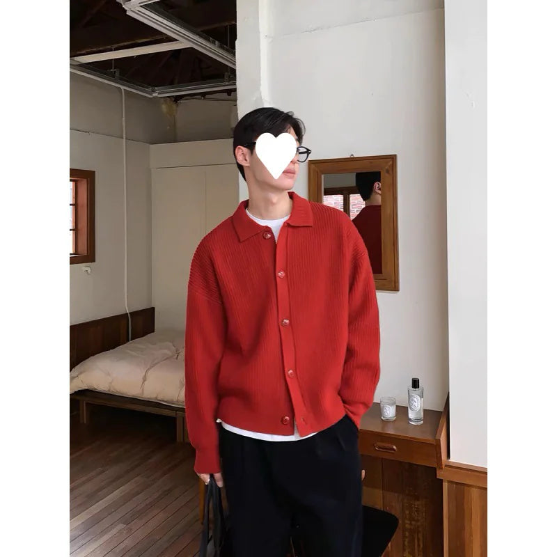 Knitted Cardigan - The Snow Owls