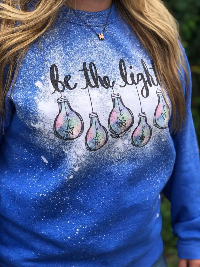 Be The Light Sweatshirt - The Snow Owls