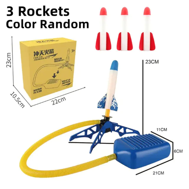 Children Outdoor Air Rocket Foot Launcher - The Snow Owls