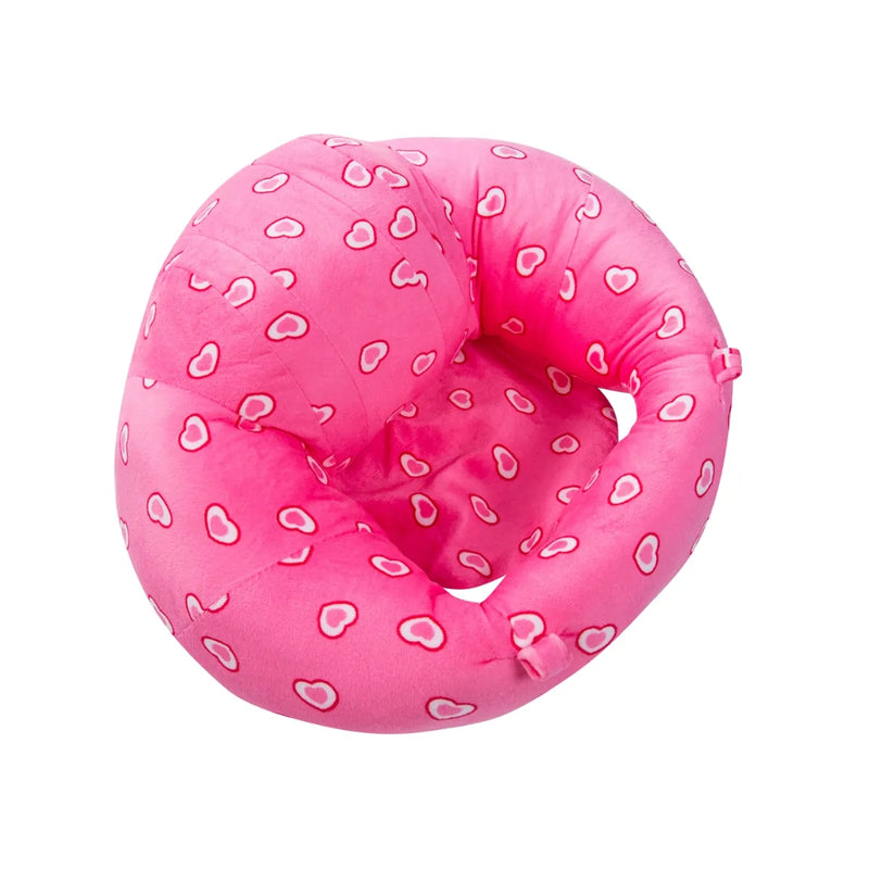 Baby Support Seat: Comfortable Sit Up Soft Chair Cushion Sofa Plush Pillow Toy Bean Bag - The Snow Owls
