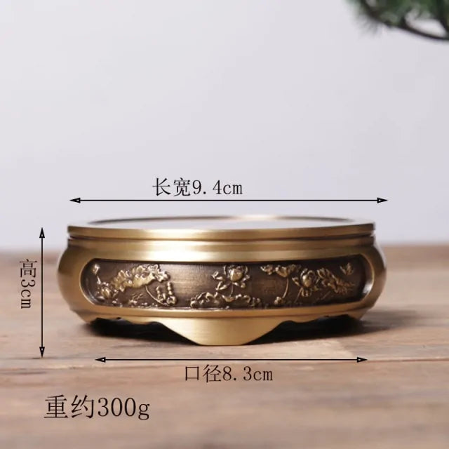 Antique Copper Incense Burner - The Snow Owls