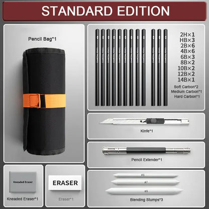 Sketch Pencils Set