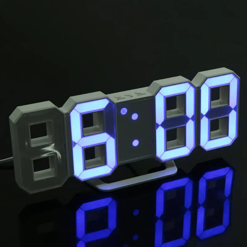 Digital Led Electronic Desktop Clock - The Snow Owls