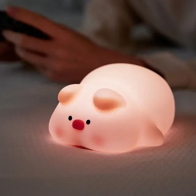 Animal Silicone Nightlights - The Snow Owls