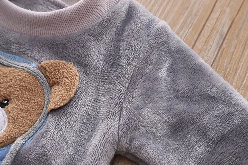 Kids Flannel Pajama Set - The Snow Owls