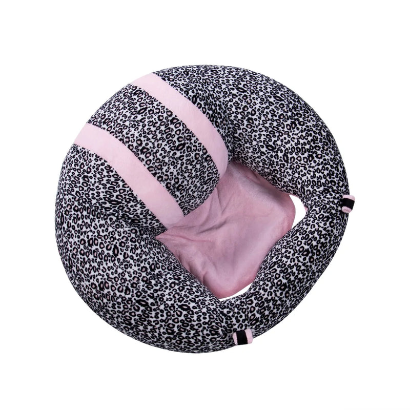 Baby Support Seat: Comfortable Sit Up Soft Chair Cushion Sofa Plush Pillow Toy Bean Bag - The Snow Owls