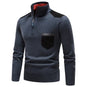 Cozy Plush Quarter-Zip Sweater - The Snow Owls