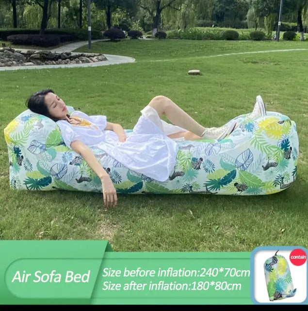 Inflatable Sofa Bed - The Snow Owls