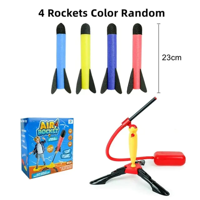 Children Outdoor Air Rocket Foot Launcher - The Snow Owls
