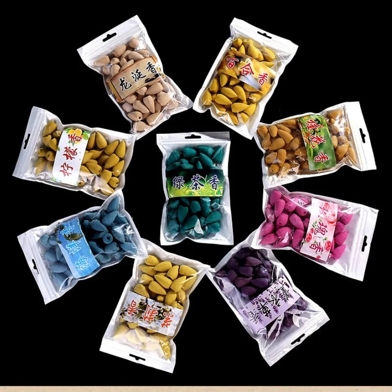 Cones Incense For Backflow Burner - The Snow Owls