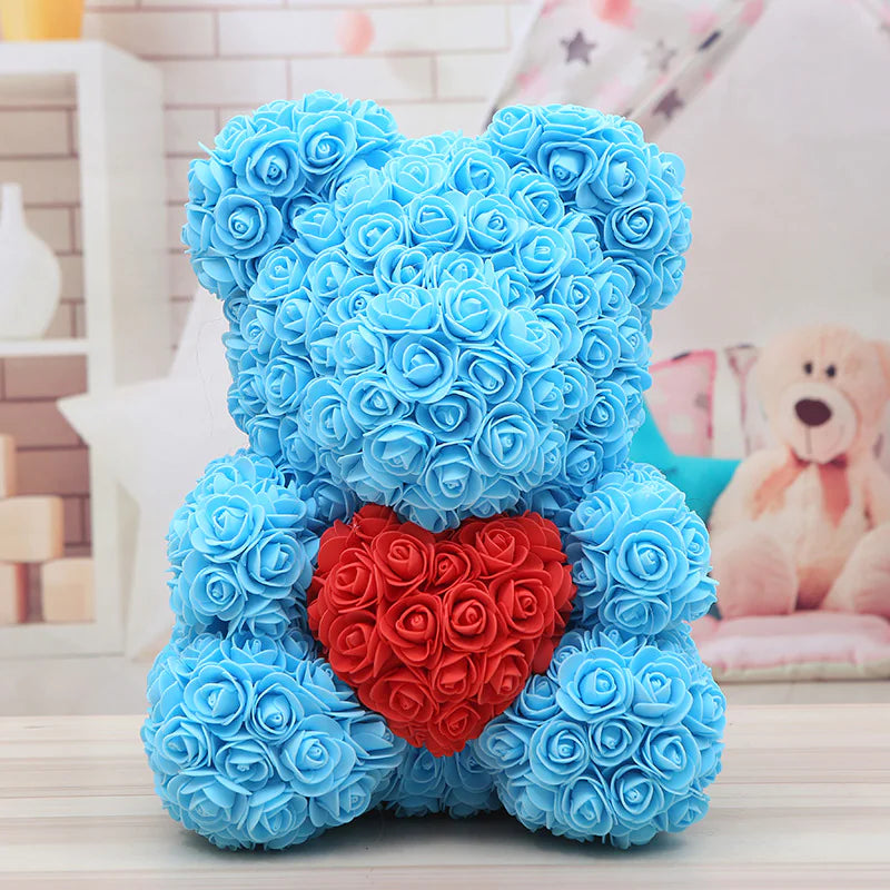 Rose Bear Gift - The Snow Owls