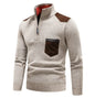 Cozy Plush Quarter-Zip Sweater - The Snow Owls