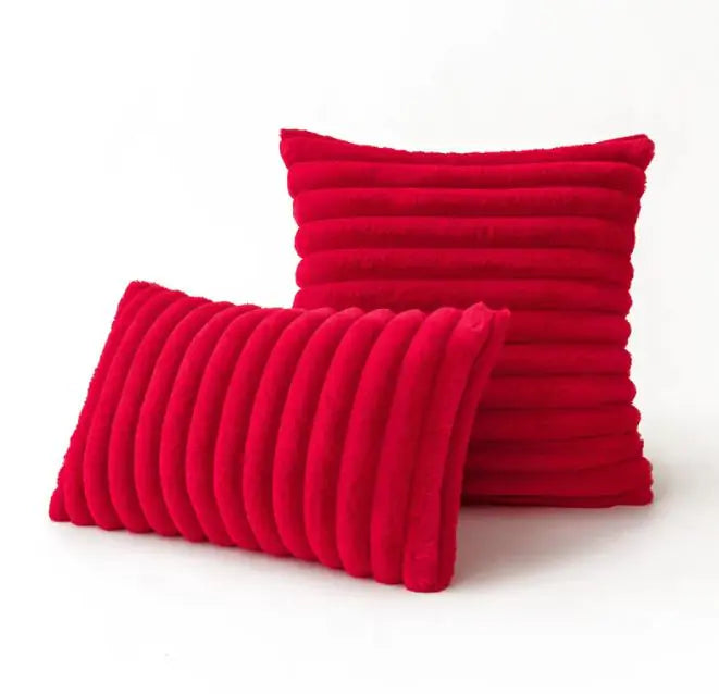 Living Room Bedroom Sofa Pillow Cover - The Snow Owls