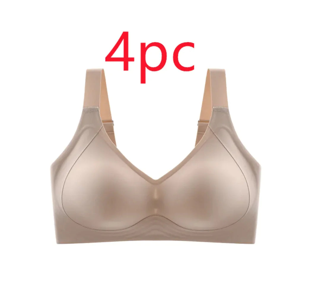 Plus Size Traceless Push-Up Sports Bra