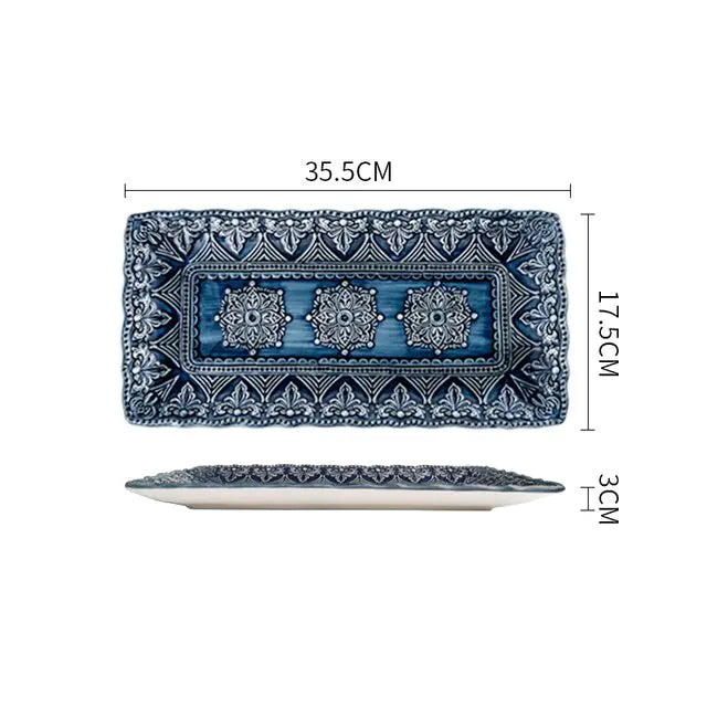 Luxury Dinner Plates - The Snow Owls