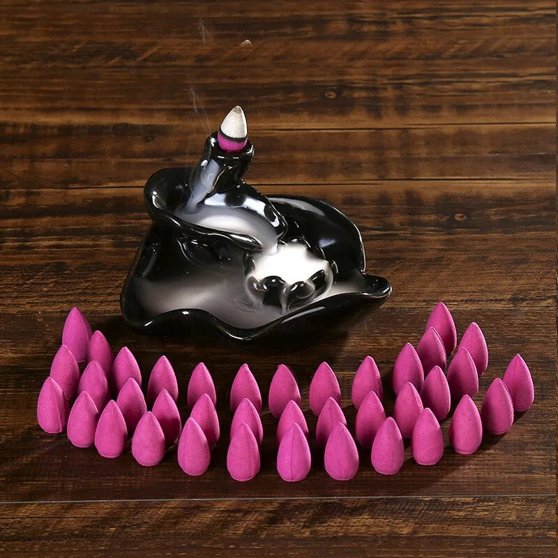 Cones Incense For Backflow Burner - The Snow Owls