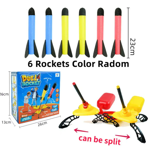 Children Outdoor Air Rocket Foot Launcher - The Snow Owls