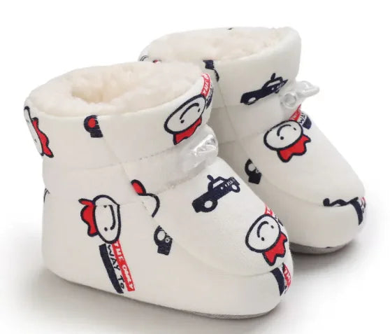 CuddleStep Baby Shoes - The Snow Owls