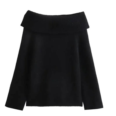 Women's Pullover Sweater - The Snow Owls