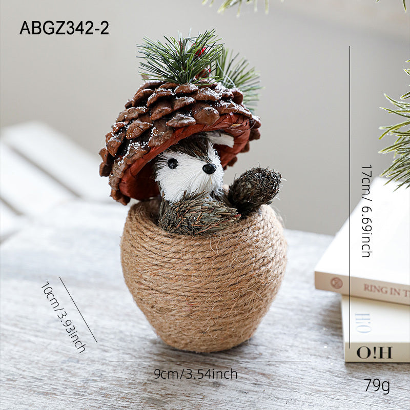 New Christmas Decorations Simulation Squirrel