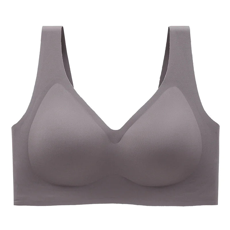 Plus-Size Seamless Push-Up Bra - The Snow Owls