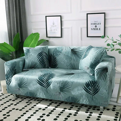 Tropical Leaves Sofa Cover