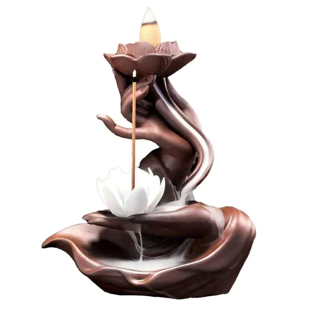 Backflow Incense Burner - The Snow Owls