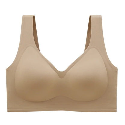 Plus-Size Seamless Push-Up Bra