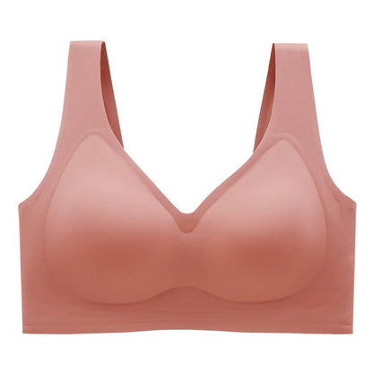 Plus-Size Seamless Push-Up Bra