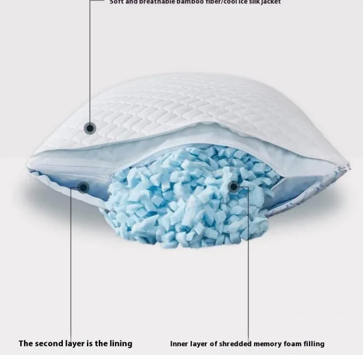 Memory Crushed Sponge Pillow