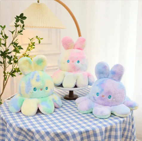 Reversible Octopus Rabbit Plush - The Snow Owls
