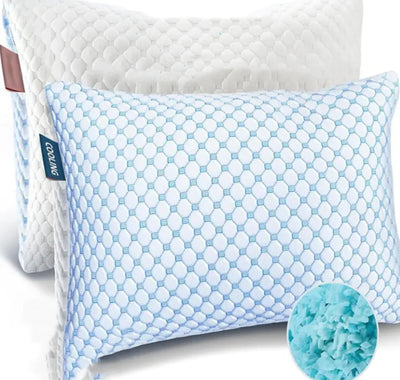 Memory Crushed Sponge Pillow - The Snow Owls