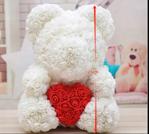 Rose Bear Gift - The Snow Owls