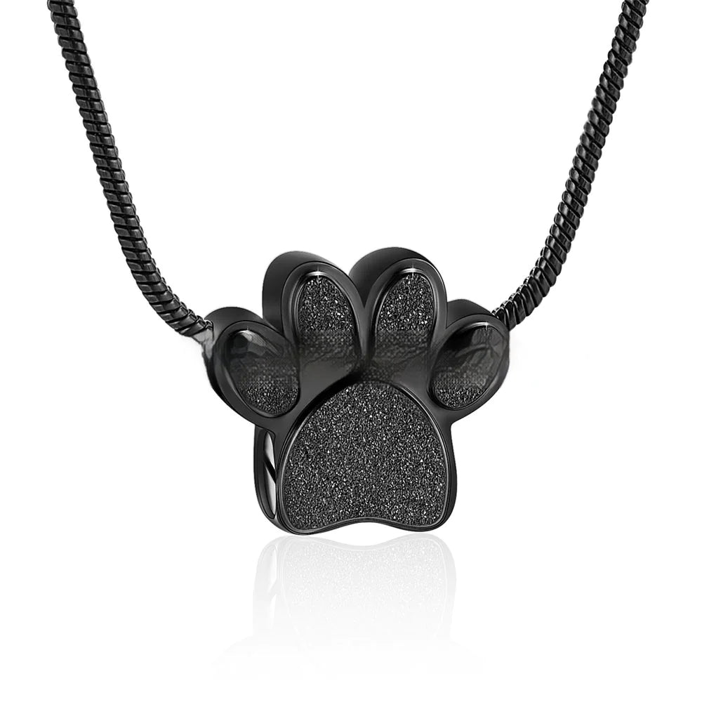 Paw Print Pendant Necklace