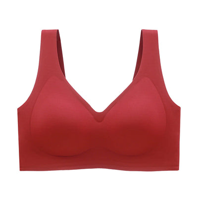Plus-Size Seamless Push-Up Bra - The Snow Owls