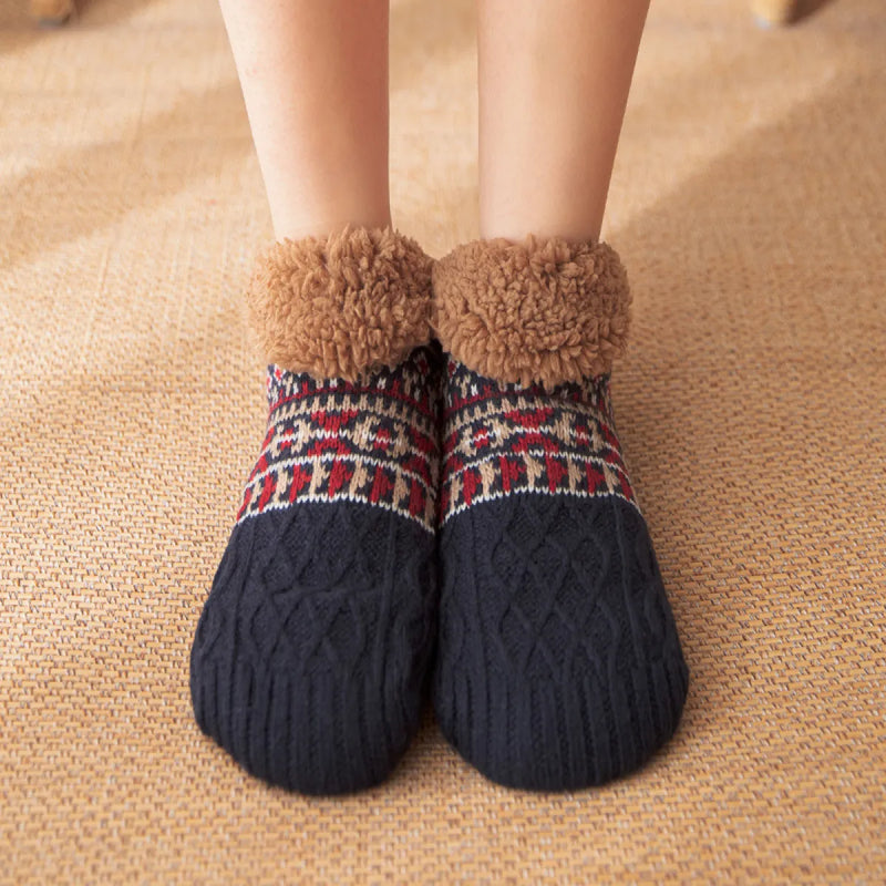 Warm Non-Slip Carpet Socks - The Snow Owls