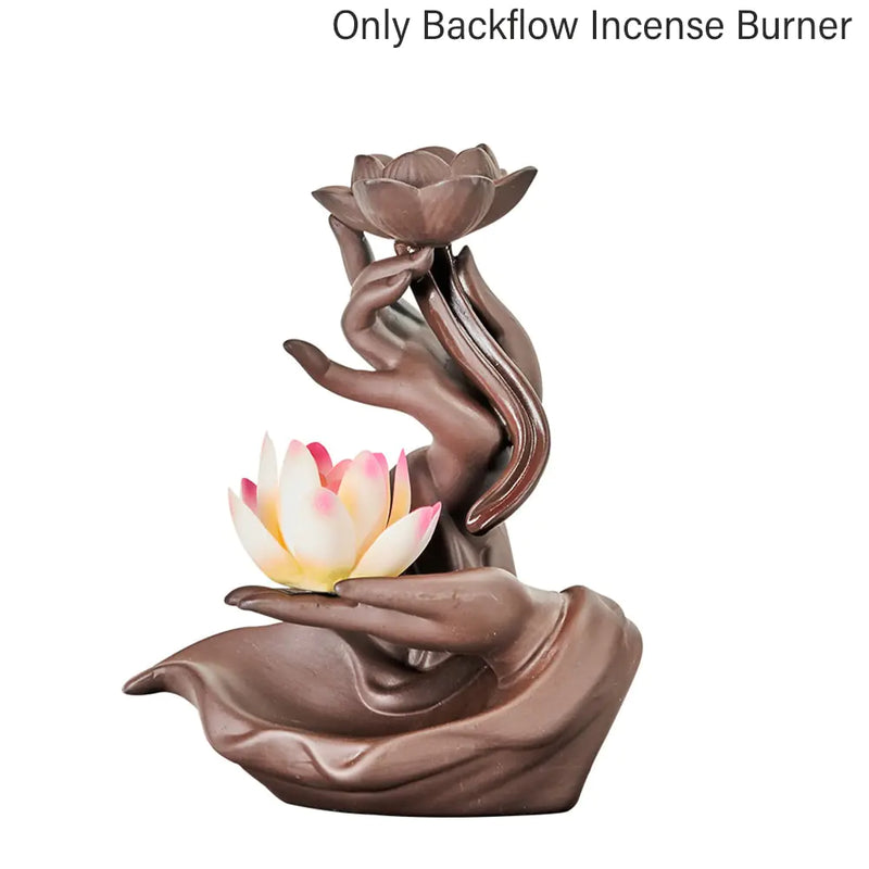 Backflow Incense Burner - The Snow Owls