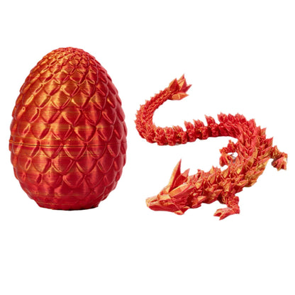 3D Printed Dragon Egg Crystal Ornaments