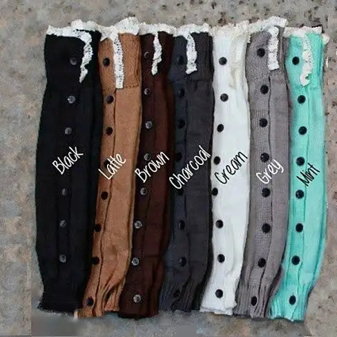 Lacy Legs - Lounge in Delicate and Cozy Lacy Socks - The Snow Owls