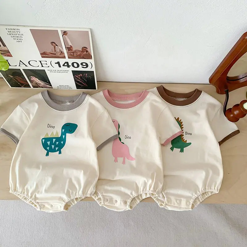 Baby Bodysuit Little Dino Boys Clothes - The Snow Owls