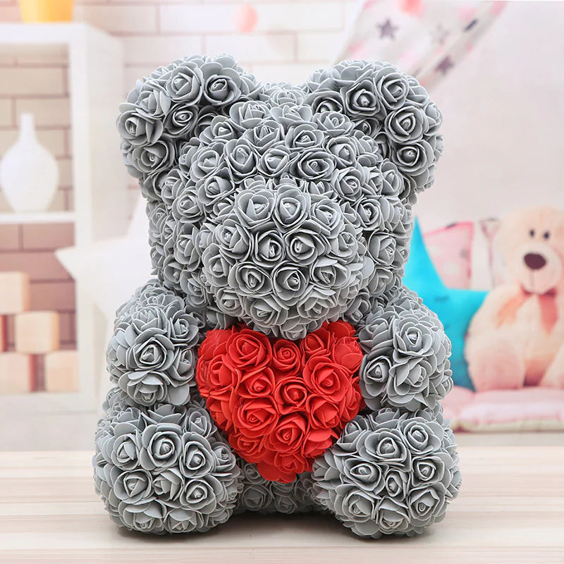 Rose Bear Gift - The Snow Owls