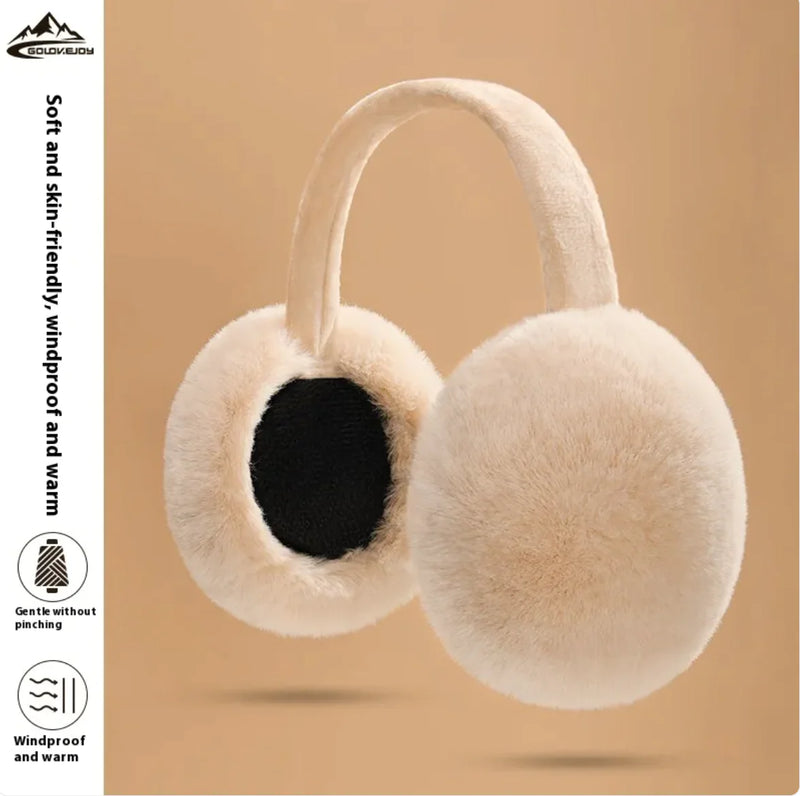 Foldable Plush Warm Earmuffs - The Snow Owls