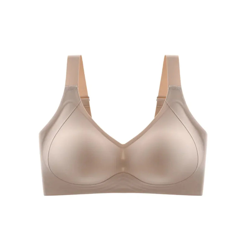 Plus Size Traceless Push-Up Sports Bra - The Snow Owls