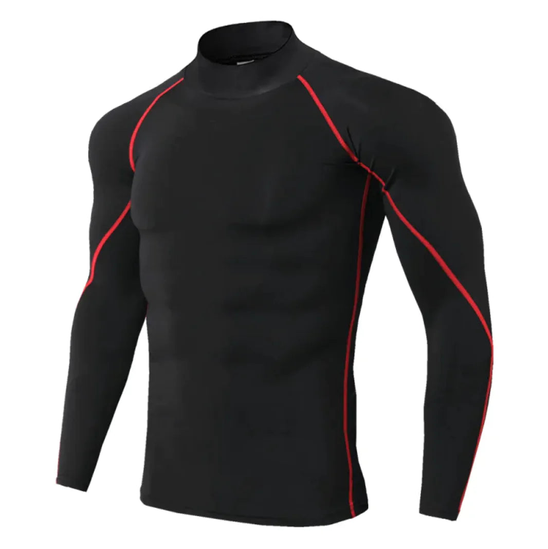 Men's Quick-drying Turtleneck Long Sleeve - The Snow Owls