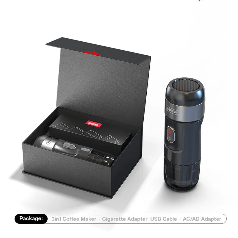 Italian Espresso Outdoor Mini Handheld Fully Automatic Coffee Maker - The Snow Owls