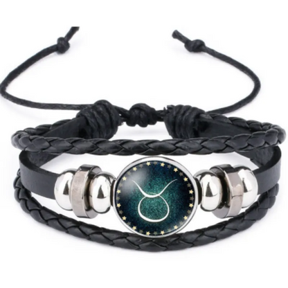 Twelve constellations time gem bracelet