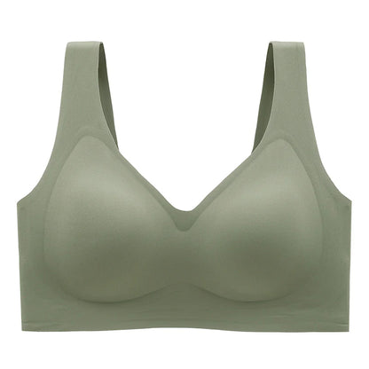 Plus-Size Seamless Push-Up Bra