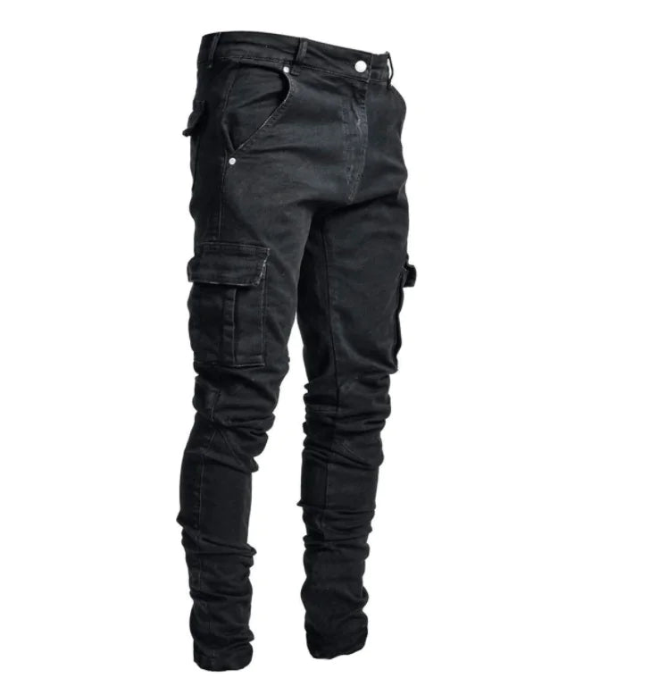 Skinny Jeans With Side Pockets And Feet For Men - The Snow Owls